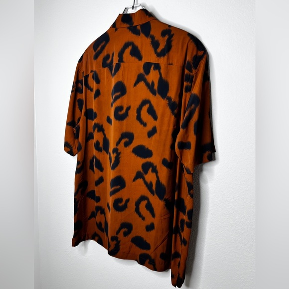 Stella McCartney Animal Print Button Down Shirt Mens Sz 41 - Picture 5 of 6